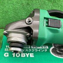 (未使用品) 日立 100mm 電子ディスクグラインダー G10BYE_画像2