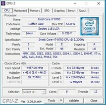 [動作確認済/C21]Intel Core i7 8700, SR3QS_画像3