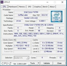 [動作確認済/C19]Intel Core i7 8700, SR3QS_画像3