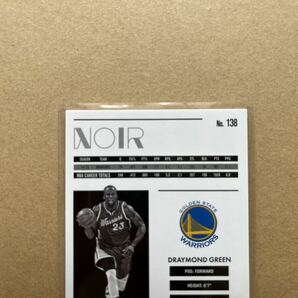 レア！ 2015-16 Panini Noir Gold Draymond Green /10 10シリ ファーストナンバー ドレイモンド グリーンprizm kobe lebron curry doncicの画像5