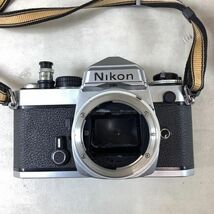 ASA067. 動作未確認. 一眼レフカメラ. Nikon／ニコン. FE. レンズ NIKKOR 50mm. 1：1.4_画像6