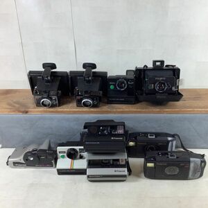 ASA038【JUNK】動作未確認. Polaroid／ポラロイド. インスタントカメラ. 10台 まとめ