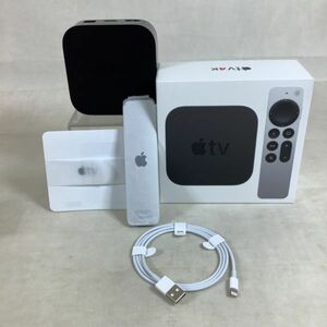 C4015【通電のみ確認】 Apple TV 4K. 64GB. USBケーブルのみ付属