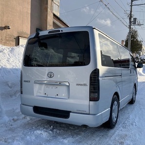 積雪地方必須の４WD ハイエース 人気の上級グレード スーパーGL! DPFトラブル少ない１型 車検取得渡（R7/3迄）の画像3