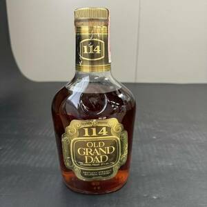 B29488(034)-112/MY30000　酒　OLD GRAND DAD　114　KENTUCKY STRAIGHT　BOURBON WHISKEY　オールド グラン ダッド　ウイスキー　57%750ml