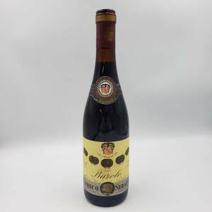M746(034)-590/TM5000　酒　ENRICO SERAFINO　Barolo　1958　エンリコ　セラフィーノ　バローロ　13％　750ml