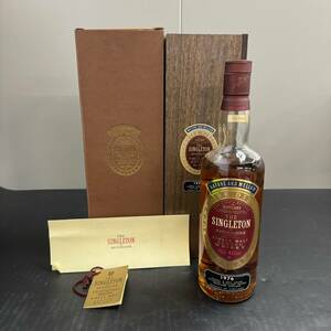 B29491(034)-165/TH10000　酒　THE SINGLETON 1976　OF AUCHROISK　SINGLE MALT SCOTCH WHISKY　シングルトン　43％750ml　木箱・箱付き