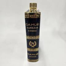 E15856(042)-601/OS3000　酒　CAMUS　NAPOLEON　COGNAC　BRANDY　カミュ　ナポレオン　コニャック　ブランデー　ブック　陶器ボトル　_画像2