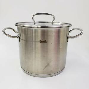 M7791(042)-612/KH0　鍋　Fissler　18/10　フィスラー　ステンレス　深両手鍋　調理器具　　