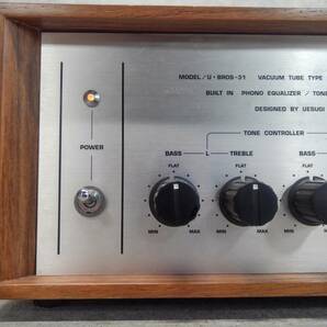 H2690(042)-866/HK130000 UESUGI 上杉研究所 U・BROS-31 VACUUM TUBE TYPE STEREO PREAMPLIFIER プリアンプの画像7