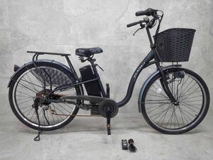 CHARI(042)-3/YK0【千葉から家財便発送または引取り】Air bike 電動アシスト自転車