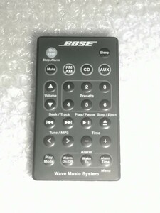 BOSE 型番不明 マルチCDチェンジャー用リモコン 小　中古