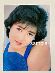  Okada Yukiko L stamp photograph idol 778