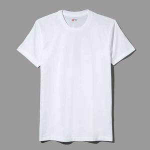 Hanes ヘインズ HM2115G アオラベルクルーネックTシャツ 3枚組 ホワイト Mサイズ 新品