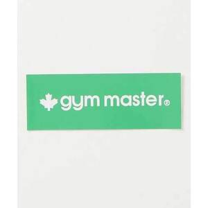 GYM MASTER ジムマスター G699689 ロゴステッカー グリーン 新品