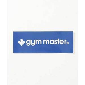 GYM MASTER ジムマスター G699689 ロゴステッカー ブルー 新品