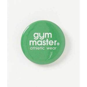 GYM MASTER ジムマスター G699691 ジムマスター缶バッジ 44mm LARGE グリーン 新品