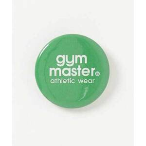 GYM MASTER ジムマスター G699690 ジムマスター缶バッジ 32mm SMALL グリーン 新品