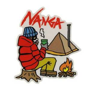 NANGA×USHIODA naan ga× cow odahi lower kiNA2454-3G502-Z sticker TAKIBI new goods 