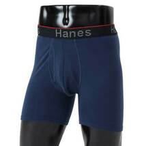 Hanes ヘインズ HM6EW101 COMFORT FLEX FIT トータルサポートポーチ ボクサーブリーフ ネイビー XLサイズ 新品_画像1