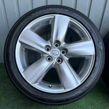 レクサス LS460 LS600純正ホイール/タイヤ19インチ (245/45R19) GOODYEAR グッドイヤー EFFICIENT GRIP 2020年タイヤ　 タイヤの深さ 75%_画像3