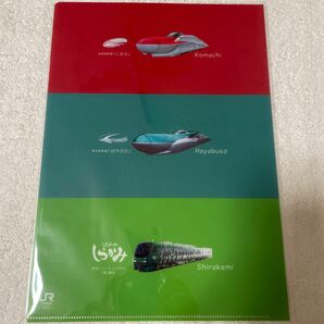 JR東日本　 A4サイズ　クリアファイル　1枚　未使用