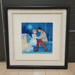 美品ディズニートレジャー　シンデレラ　　絵画　Disney 7500部限定品　元箱付　セリグラフ　レア