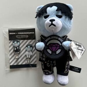 TREASURE KRUNK ジョンウ 前髪クリップ ぬいぐるみ セット