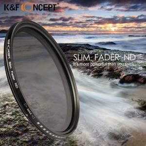 K&F 77mm 可変NDフィルター ND2-ND400対応