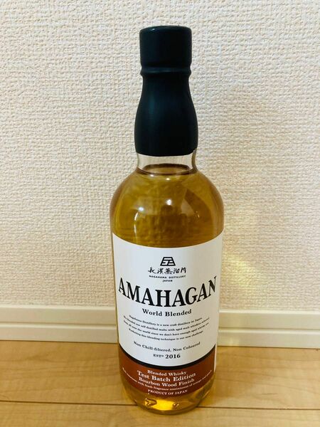 ウイスキー　長浜蒸留所　AMAHAGAN World Blended TestBatchEdition 2016