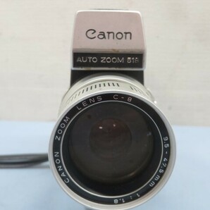 ★Canon SUPER8 8mmシネカメラ AUTO ZOOM 518 CANON ZOOM LENS C-8 9.5—47.5㎜ 1:1.8 キャノン ストラップ/キャップ付き USED 92507★！！の画像2