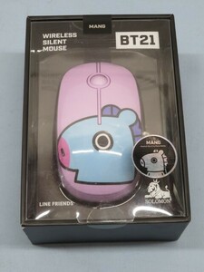 未開封■LINE FRIENDS/SOLOMON RMS-BT21 ワイヤレスマウス BT21 MANG 92625■！！