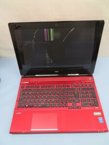 15.6インチ■NEC PC-GN255CGA2 ノートパソコン エヌイーシー ノートPC アダプター 電源コード付き ジャンク 92710■！！