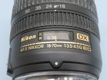 ☆Nikon AF-S NIKKOR 18-70mm 1:3.5-4.5GED 67 オートカメラレンズ キャップ、フィルター付き ニコン USED 92019☆！！_画像5