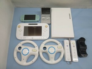 9点セット★SONY/Nintendo PSP2000/AGS-001/WUP-101(01) ゲーム機器 GAMEBOY ADVANCE/WiiU ソニー 任天堂 ジャンク USED 92223★！！