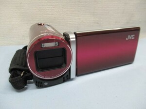 1062万画素■JVC GZ-HM880-R ビデオカメラ ジェイブイシー バッテリー付き 充電器なし USED 92415■！！