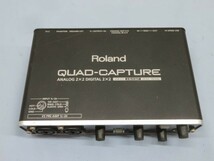 ★Roland UA-55 QUAD-CAPTURE オーディオインターフェイス ANALOG 2×2 DIGITAL 2×2 ローランド USED 92505★！！_画像3