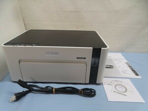 ★EPSON PX-S170T B631A モノクロインクジェットプリンター 無線LAN対応モデル エプソン ソフトウェアディスク付き 動作品 92524★！！