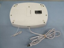 ★WINTECH CDC-220 CDクロックラジオ ホワイト FM/AM 動作品 92491★！！_画像8