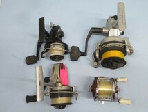 4台セット★Daiwa/SUZUMI SPORTLINE ST-600X/CORAZON 500 スピニングリール ベイト ダイワ スズミ 釣り具 動作品 92761★！！_画像9