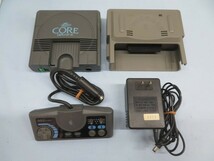 ■NEC PI-TG3 ゲーム機 PCエンジンCoreGrafx コアグラフィックス バックアップメモリー コントローラー アダプター付き 92456■！！_画像1