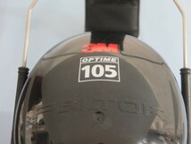 ■3M OPTIME 105 イヤーマフ PELTOR スリーエム オプティム 防音 USED 92856■！！_画像2