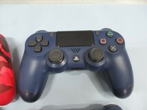 5個セット●●SONY CUH-ZCT2J PSコントローラー Midnight Blue/ ソニー DUALSHOCK4 PS4 プレステ ワイヤレス USED 92886●●！！_画像4