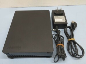 2.0TB★TOSHIBA HD-EB20TK 外付けハードディスク HDD CANVIO DESK 東芝 アダプター/USBケーブル付き USED 92882★！！