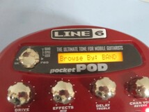 ★LINE6 Pocket POD アンプシミュレーター THE ULTIMATE TONE FOR MOBILE GUITARISTS ライン 電池付き USED 92826★！！_画像2