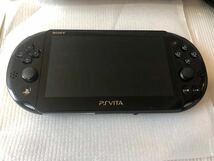 ★新品同様　ほぼ未使用　極上美品　PlayStation Vita Wi-Fiモデル 本体 ブラック (PCH-2000) 無傷　送料無料★_画像2