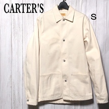 CARTER’S カーターズ カバーオール オフホワイト S コットン ジャケット_画像1