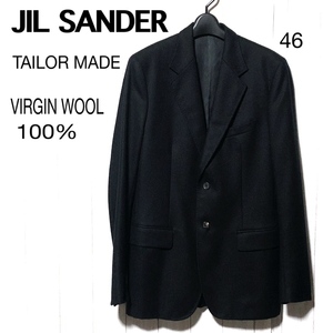 ジルサンダー JIL SANDER テーラードジャケット 46 TAILOR MADE イタリア製 