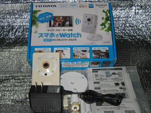 送料無料 IO-DATA Qwatch TS-WLC2 マイク・スピーカー付き 無線LAN対応 ネットワークカメラ 動作確認済み