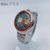 2Ｅ083 SEIKO セイコー 腕時計 6138-0040 スポーツ 5 スピードタイマー 茶馬 自動巻き サイズ写真にて 通電動作確認済_画像1